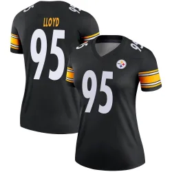 Greg Lloyd Pittsburgh Steelers Legend Women's Jersey (Black)