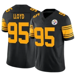 Greg Lloyd Pittsburgh Steelers Limited Men's 2nd Alternate Vapor F.U.S.E. Jersey (Black)