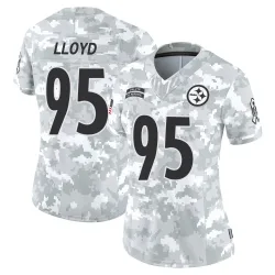 Greg Lloyd Pittsburgh Steelers Limited Women's 2024 Salute to Service Jersey (Arctic Camo)