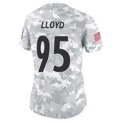Greg Lloyd Pittsburgh Steelers Limited Women's 2024 Salute to Service Jersey (Arctic Camo)