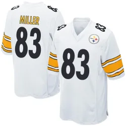Heath Miller Pittsburgh Steelers Game Youth Jersey (White)