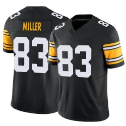 Heath Miller Pittsburgh Steelers Limited Men's Alternate Vapor F.U.S.E. Jersey (Black)