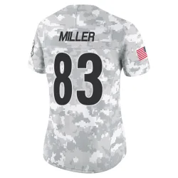Heath Miller Pittsburgh Steelers Limited Women's 2024 Salute to Service Jersey (Arctic Camo)
