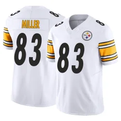Heath Miller Pittsburgh Steelers Limited Youth Vapor F.U.S.E. Jersey (White)