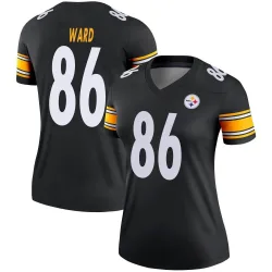 Hines Ward Pittsburgh Steelers Legend Women's Jersey (Black)