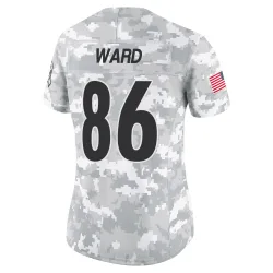 Hines Ward Pittsburgh Steelers Limited Women's 2024 Salute to Service Jersey (Arctic Camo)