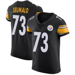 Isaac Seumalo Pittsburgh Steelers Elite Men's Team Color Vapor Untouchable Jersey (Black)