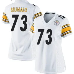 Isaac Seumalo Pittsburgh Steelers Game Women's Jersey (White)