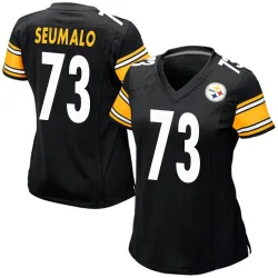 Isaac Seumalo Pittsburgh Steelers Game Women's Team Color Jersey (Black)