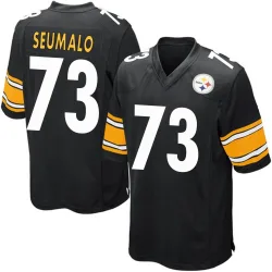 Isaac Seumalo Pittsburgh Steelers Game Youth Team Color Jersey (Black)