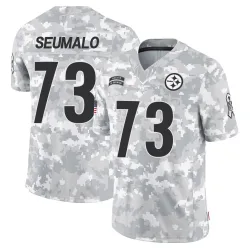 Isaac Seumalo Pittsburgh Steelers Limited Men's 2024 Salute to Service Jersey (Arctic Camo)