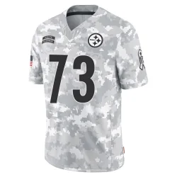 Isaac Seumalo Pittsburgh Steelers Limited Men's 2024 Salute to Service Jersey (Arctic Camo)