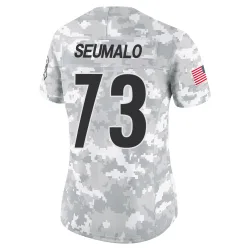 Isaac Seumalo Pittsburgh Steelers Limited Women's 2024 Salute to Service Jersey (Arctic Camo)