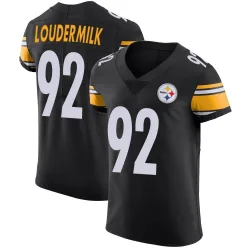 Isaiahh Loudermilk Pittsburgh Steelers Elite Men's Team Color Vapor Untouchable Jersey (Black)
