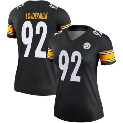 Isaiahh Loudermilk Pittsburgh Steelers Legend Women's Jersey (Black)