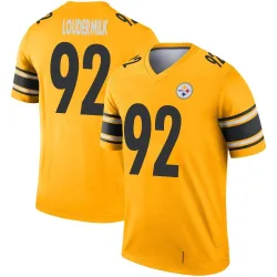 Isaiahh Loudermilk Pittsburgh Steelers Legend Youth Inverted Jersey (Gold)