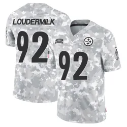 Isaiahh Loudermilk Pittsburgh Steelers Limited Youth 2024 Salute to Service Jersey (Arctic Camo)