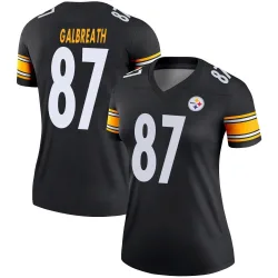 JJ Galbreath Pittsburgh Steelers Legend Women's Jersey (Black)