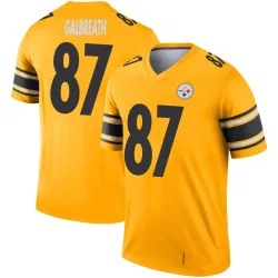 JJ Galbreath Pittsburgh Steelers Legend Youth Inverted Jersey (Gold)