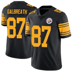 JJ Galbreath Pittsburgh Steelers Limited Men's Color Rush Jersey (Black)