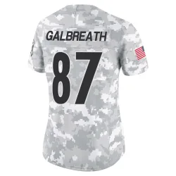 JJ Galbreath Pittsburgh Steelers Limited Women's 2024 Salute to Service Jersey (Arctic Camo)