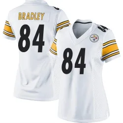 Ja'Marcus Bradley Pittsburgh Steelers Game Women's Jersey (White)