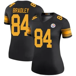 Ja'Marcus Bradley Pittsburgh Steelers Legend Women's Color Rush Jersey (Black)