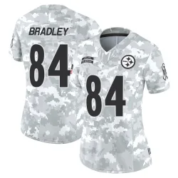 Ja'Marcus Bradley Pittsburgh Steelers Limited Women's 2024 Salute to Service Jersey (Arctic Camo)