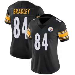 Ja'Marcus Bradley Pittsburgh Steelers Limited Women's Team Color Vapor Untouchable Jersey (Black)