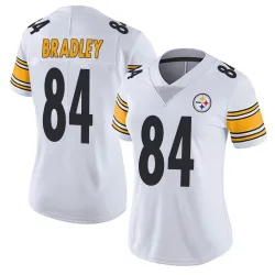 Ja'Marcus Bradley Pittsburgh Steelers Limited Women's Vapor Untouchable Jersey (White)