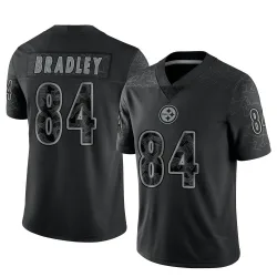 Ja'Marcus Bradley Pittsburgh Steelers Limited Youth Reflective Jersey (Black)