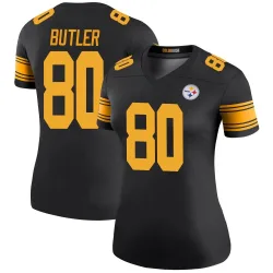 Jack Butler Pittsburgh Steelers Legend Women's Color Rush Jersey (Black)