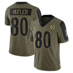 Jack Butler Pittsburgh Steelers Limited Youth 2021 Salute To Service Jersey (Olive)