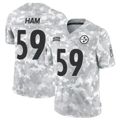 Jack Ham Pittsburgh Steelers Limited Men's 2024 Salute to Service Jersey (Arctic Camo)