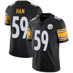 Jack Ham Pittsburgh Steelers Limited Men's Team Color Vapor Untouchable Jersey (Black)