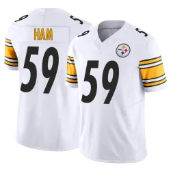Jack Ham Pittsburgh Steelers Limited Men's Vapor F.U.S.E. Jersey (White)