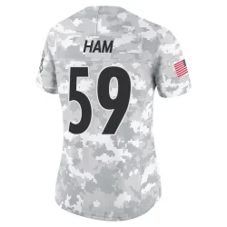 Jack Ham Pittsburgh Steelers Limited Women's 2024 Salute to Service Jersey (Arctic Camo)