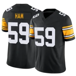 Jack Ham Pittsburgh Steelers Limited Youth Alternate Vapor F.U.S.E. Jersey (Black)
