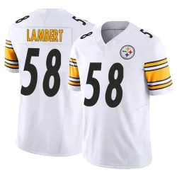 Jack Lambert Pittsburgh Steelers Limited Men's Vapor F.U.S.E. Jersey (White)