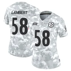 Jack Lambert Pittsburgh Steelers Limited Women's 2024 Salute to Service Jersey (Arctic Camo)