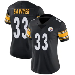 Jack Sawyer Pittsburgh Steelers Limited Women's Team Color Vapor Untouchable Jersey (Black)
