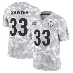 Jack Sawyer Pittsburgh Steelers Limited Youth 2024 Salute to Service Jersey (Arctic Camo)