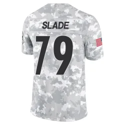 Jacob Slade Pittsburgh Steelers Limited Youth 2024 Salute to Service Jersey (Arctic Camo)