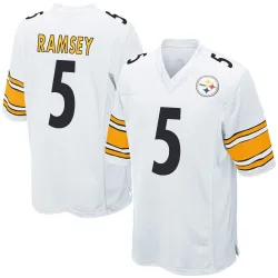 Jalen Ramsey Pittsburgh Steelers Game Men's Jersey (White)
