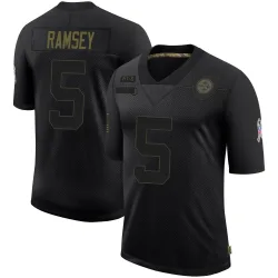 Jalen Ramsey Pittsburgh Steelers Limited Men's 2020 Salute To Service Jersey (Black)