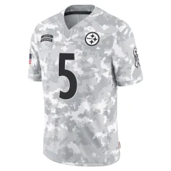 Jalen Ramsey Pittsburgh Steelers Limited Men's 2024 Salute to Service Jersey (Arctic Camo)