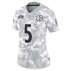 Jalen Ramsey Pittsburgh Steelers Limited Women's 2024 Salute to Service Jersey (Arctic Camo)