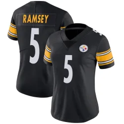Jalen Ramsey Pittsburgh Steelers Limited Women's Team Color Vapor Untouchable Jersey (Black)