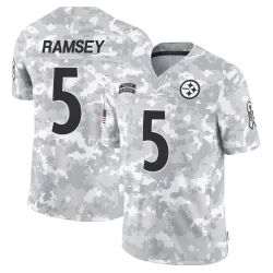 Jalen Ramsey Pittsburgh Steelers Limited Youth 2024 Salute to Service Jersey (Arctic Camo)