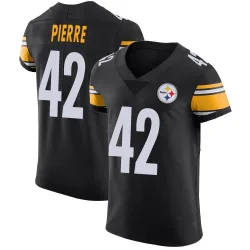 James Pierre Pittsburgh Steelers Elite Men's Team Color Vapor Untouchable Jersey (Black)